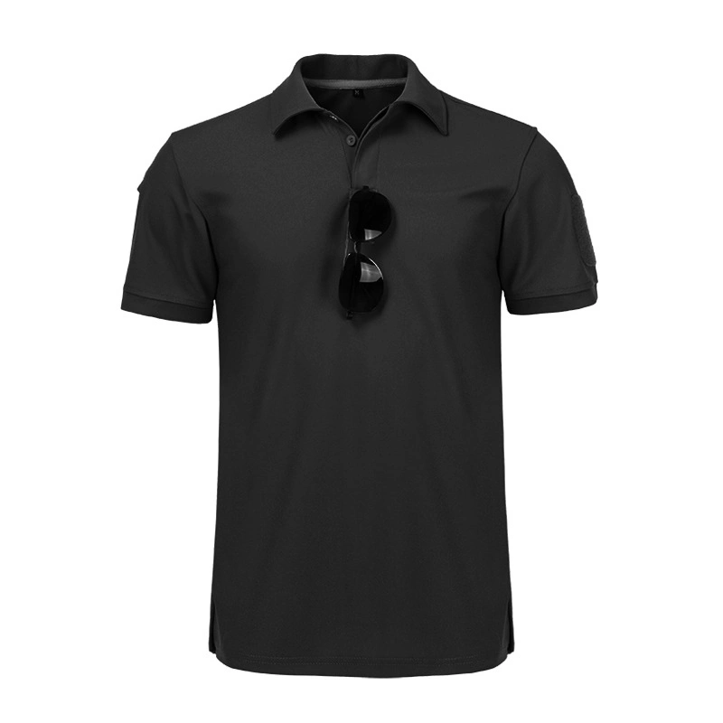 Custom Polo T-Shirts Herren Baumwolle hohe Qualität schnell trocknende Taktische Poloshirts Kurzarm Herren′ S Poloshirts