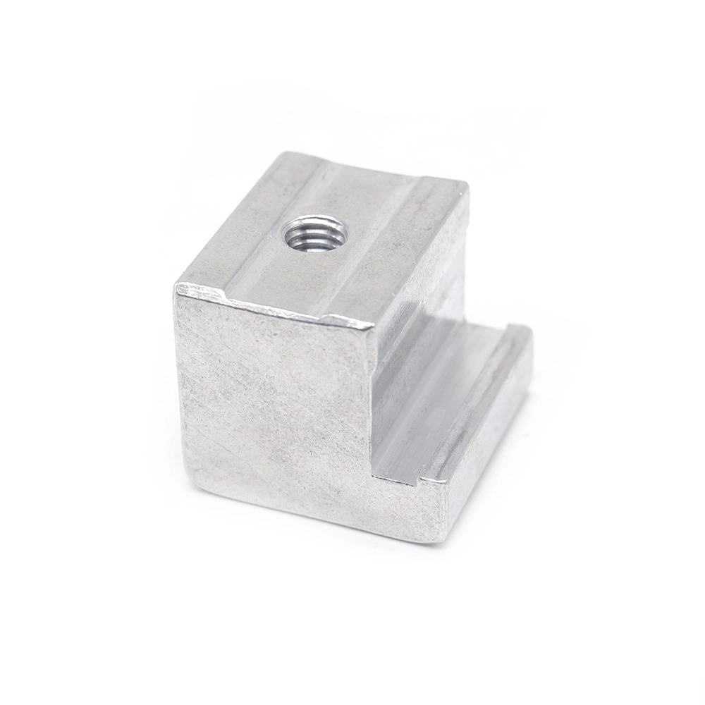 Wholesale/Supplierr OEM Precision CNC Machining Process Internal Square Block CNC Milling Parts Customized Stainless Steel Nickel Plated Block