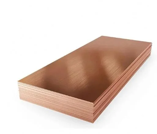 Copper Sheet Material Wholesale/Supplier Price 99.99% Red Copper Plate