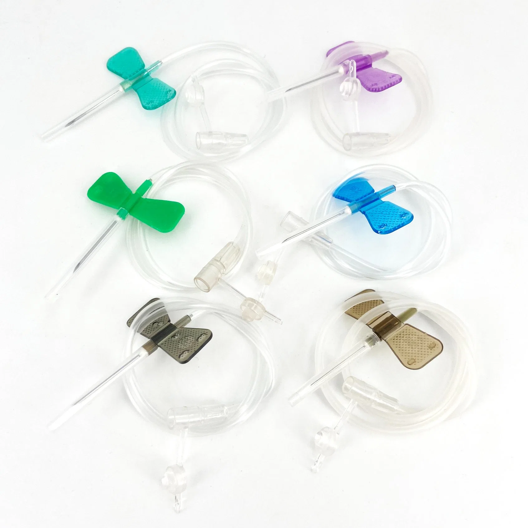 Medical Butterfly Scalp Vein Set with Safety Shiled for Single Use