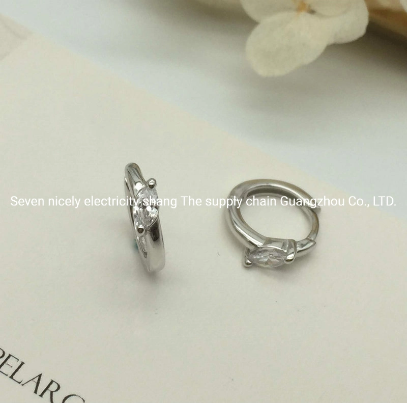 Fashion Jewellery 925 Sterling Silver Hot Sale Women Accessories Earrings High quality/High cost performance  Birthday Gift