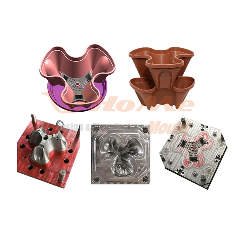 Supply High quality/High cost performance  Plastic Flowerpot Mould Design Plastic Injection Moulds for Garden Products