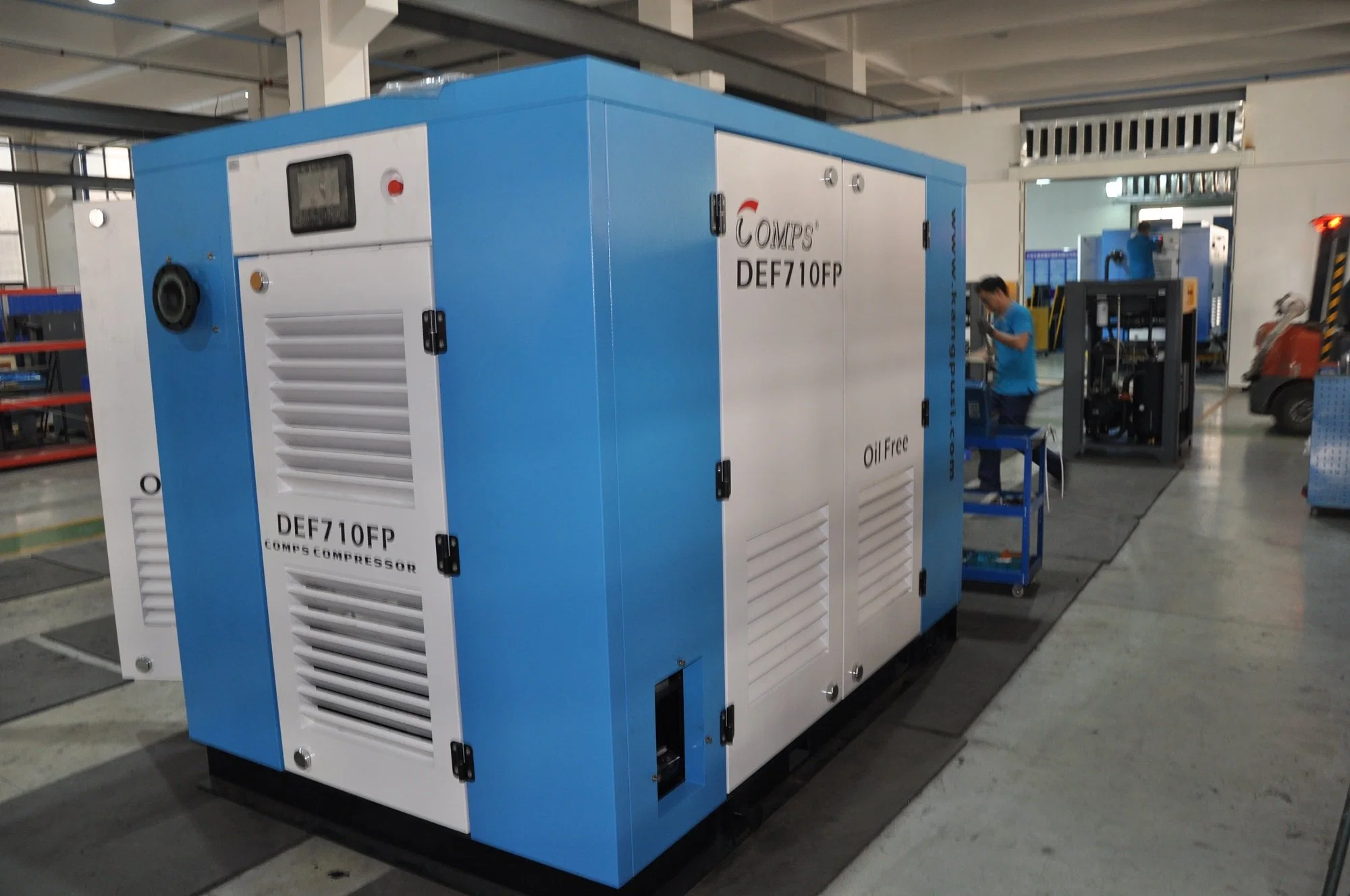 Industrial Screw Type Compresor Oilless Medical Rotary Screw Air Compressors