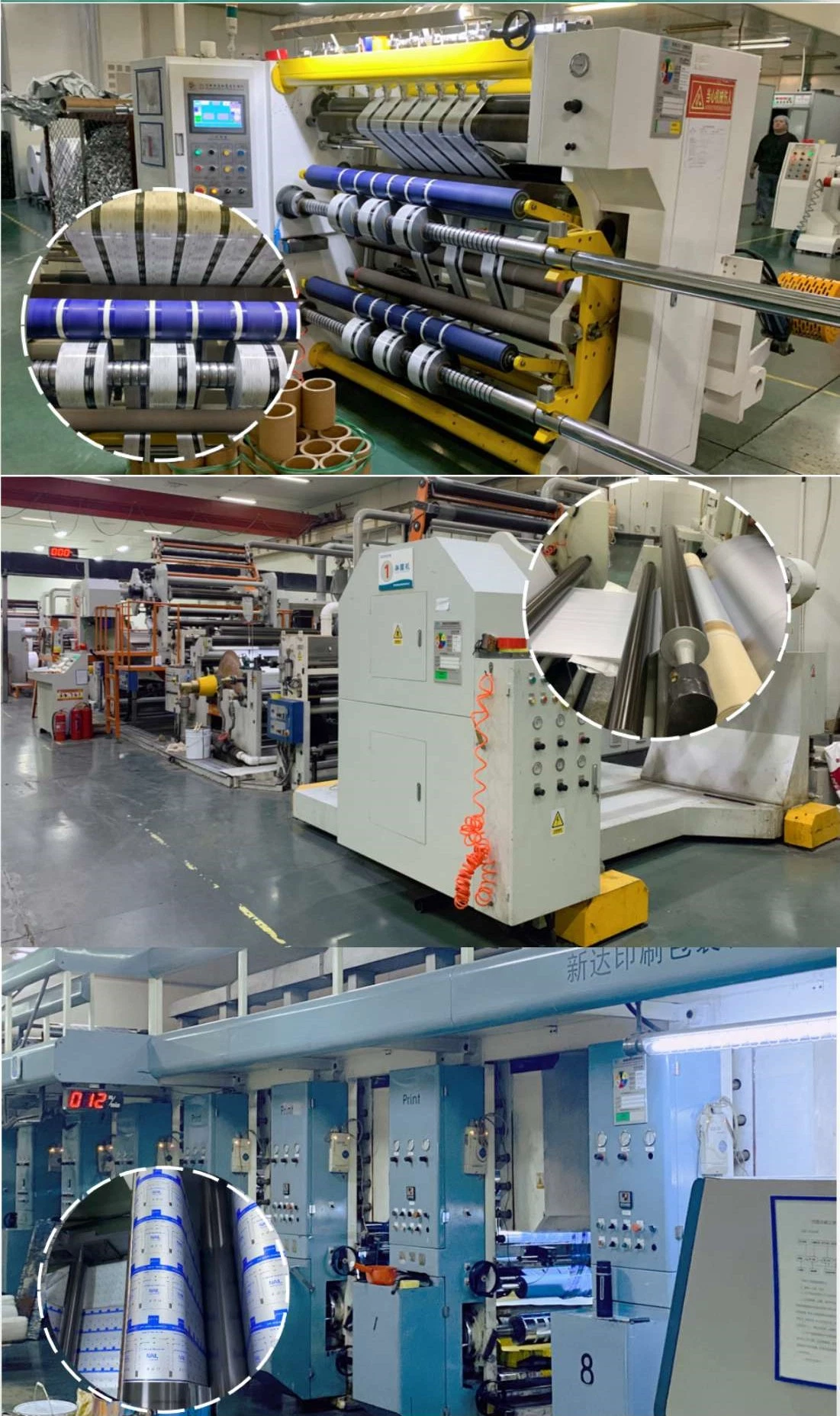 Metalized/Laminated/Wrapping/Packaging/Packing/Composite Packaging/Aluminum Foil/Roll Paper for Alcohol Prep Pad