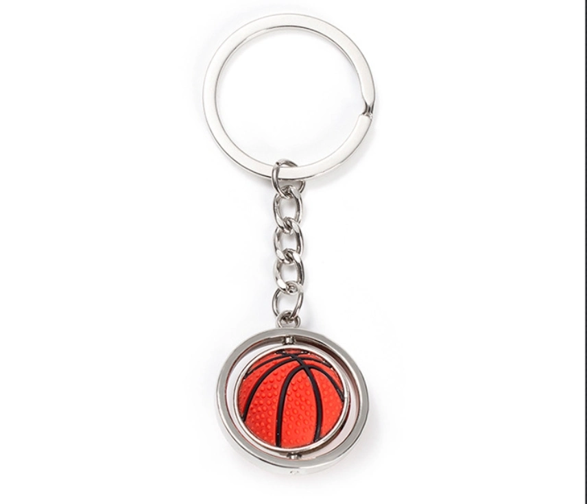 Basketball Soccer Golf Football Rugby Baseball Metal Ball Key Chain Gift Wholesale/Supplier