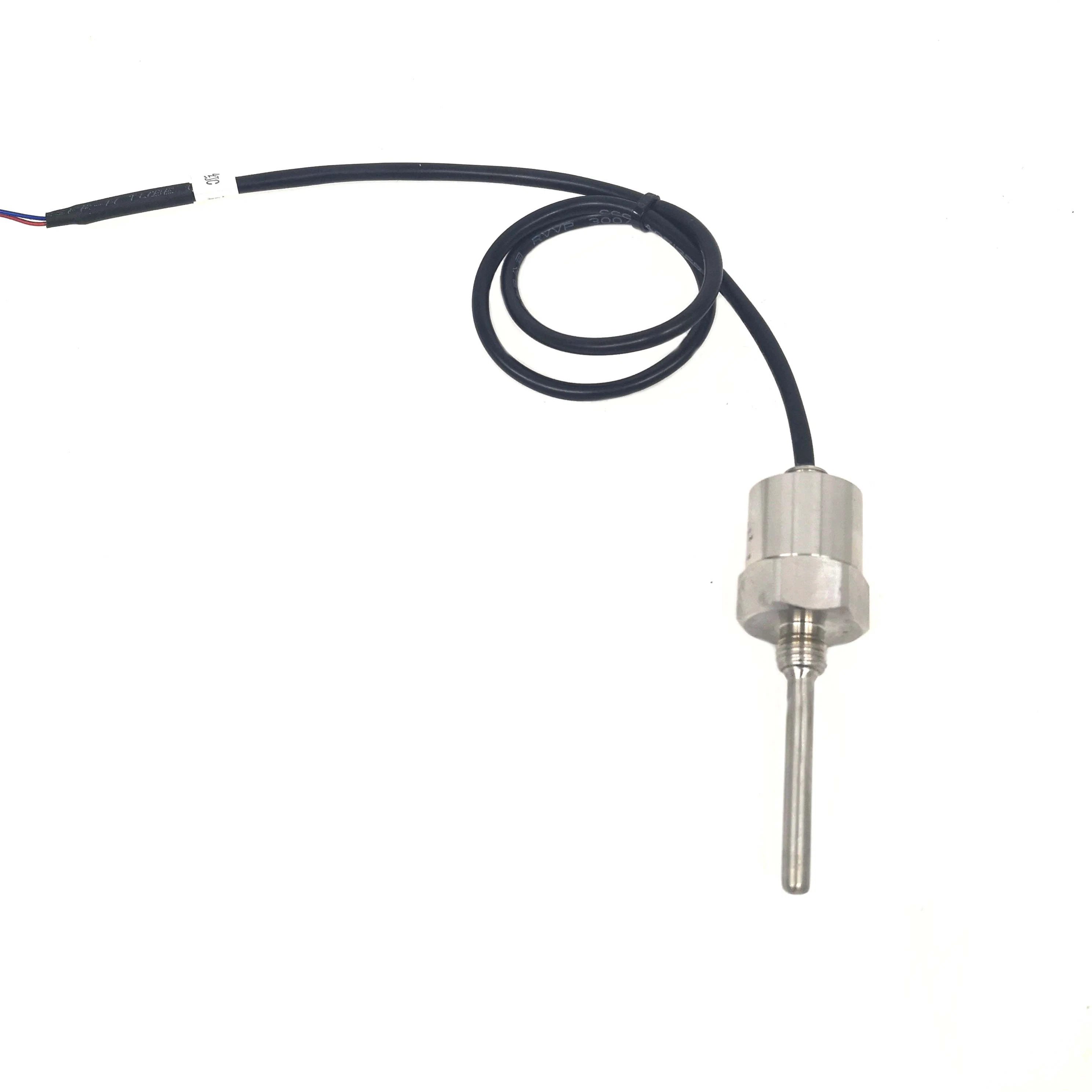 Sensor de temperatura / transductor de temperatura de acero inoxidable 304 316 PT100 para Industria química del petróleo