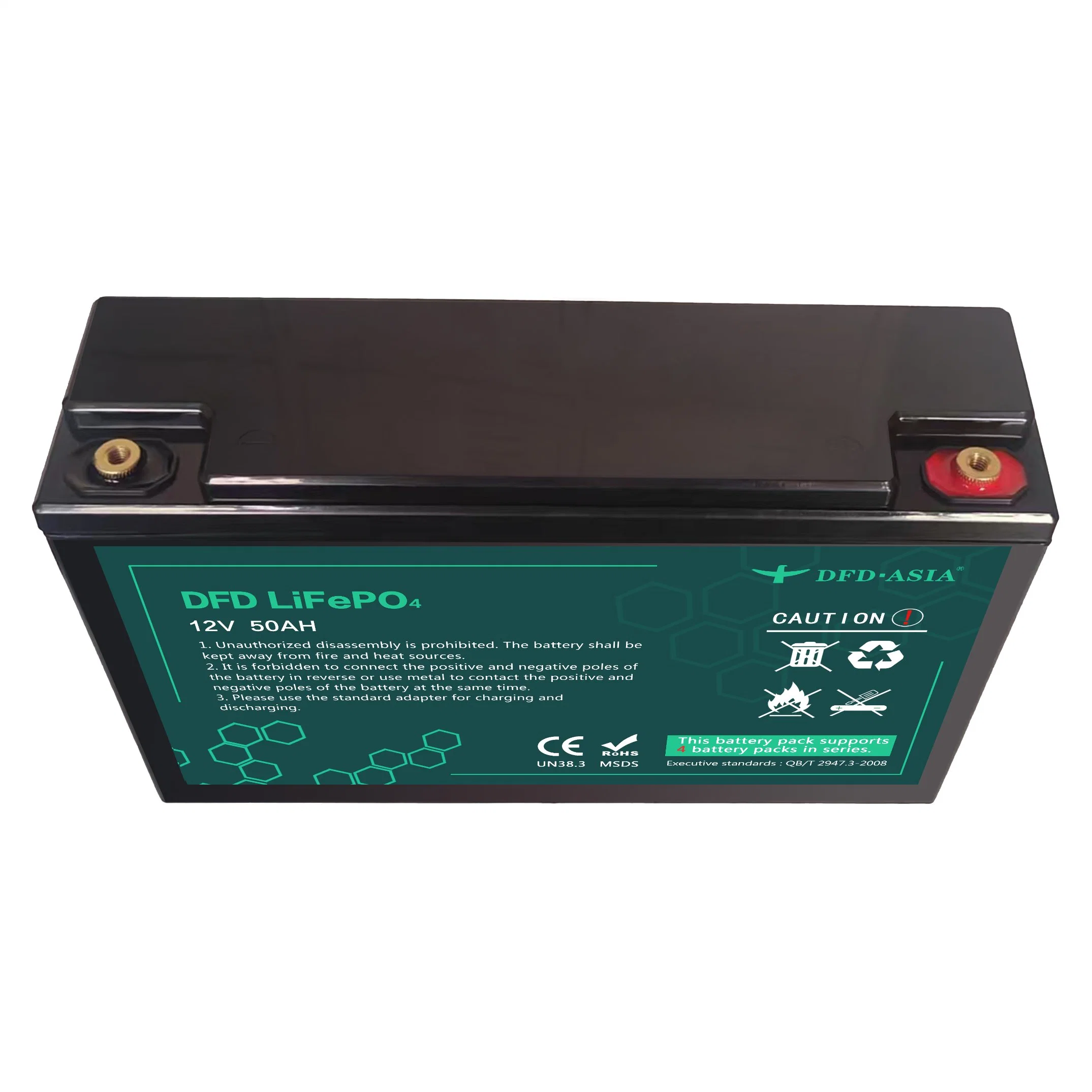 12V 24V 36V 48V 50ah batería de ión litio para carros de golf, submarinos, bicicletas eléctricas/scooters, eléctricas