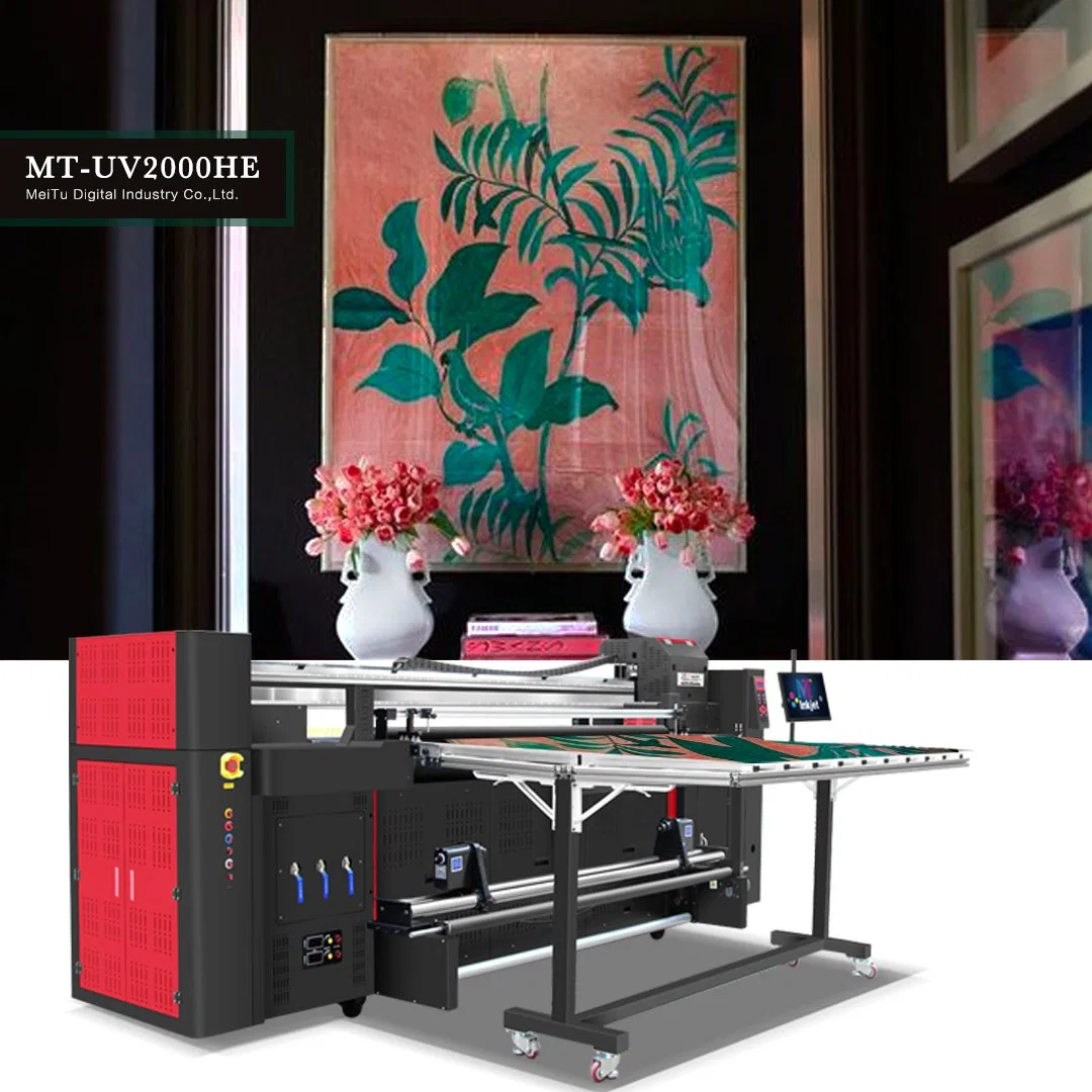 Wide Format Industrial LED UV Inkjet Digital Inkjet Ceramic Tiles 3D Printer Mt-UV2000