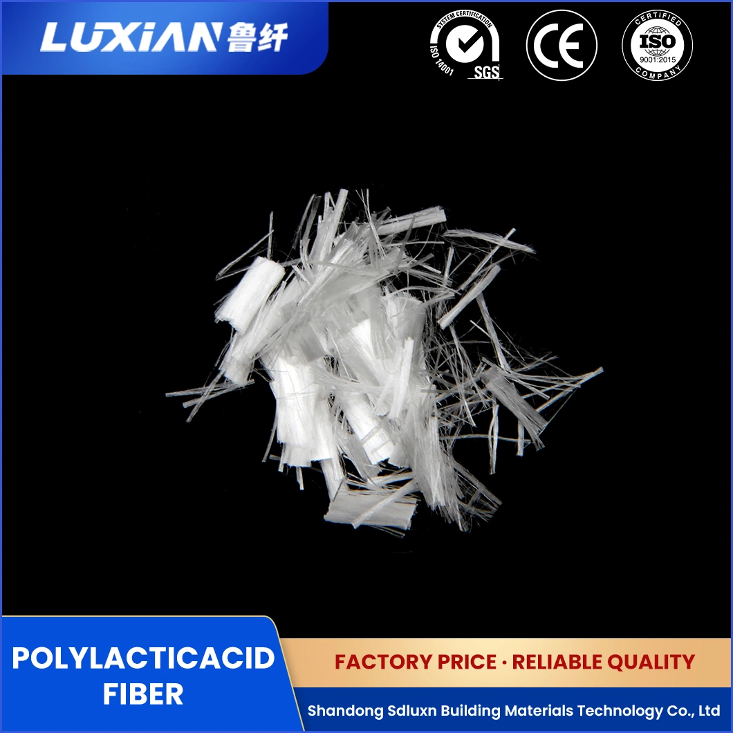 Pele artificial Sdluxn PLA de alta qualidade resina termoplástica de fibra Lxpl China 300 MPa resistência à tensão fibra PLA suave e quente 6 mm Fabricantes