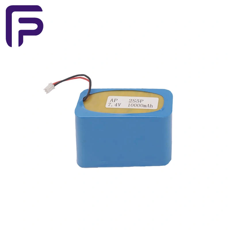 Hot Selling Li-ion Cell Lithium Battery Pack 2s5p 7.4V 10000mAh