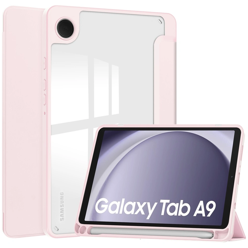 Для Samsung Galaxy Tab A9, корпус 8.7 дюйма, 2023, прозрачный Жесткий акриловый задний чехол для планшета