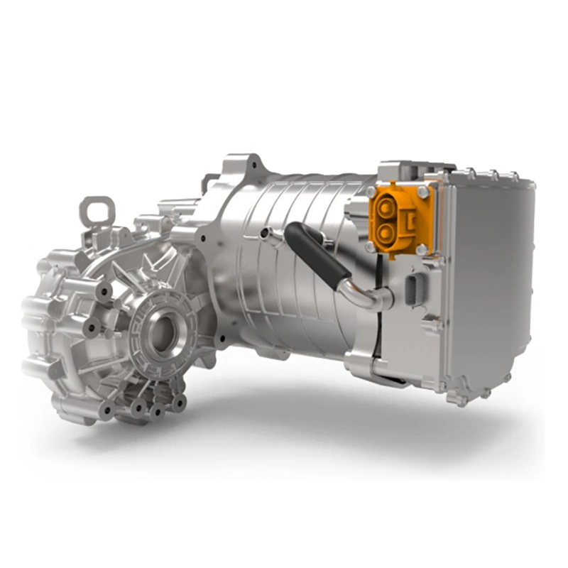 مجموعة تحويل موتور EV بقدرة 400 فولت بقدرة 100 كيلو واط 3 في 1 مع وحدة التحكم لشاحنة ناقل السيارة الكهربائي
