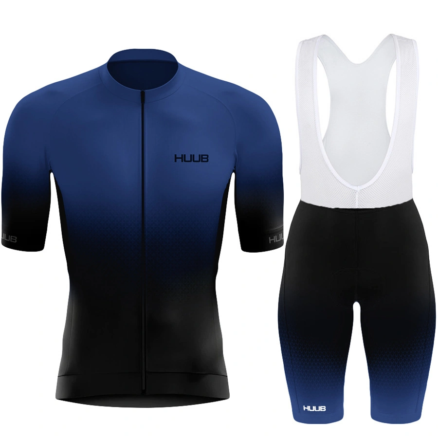 Huub Verano de media manga Windbreak humedad-que absorbe la humedad Racing Bike Jersey Sportswear