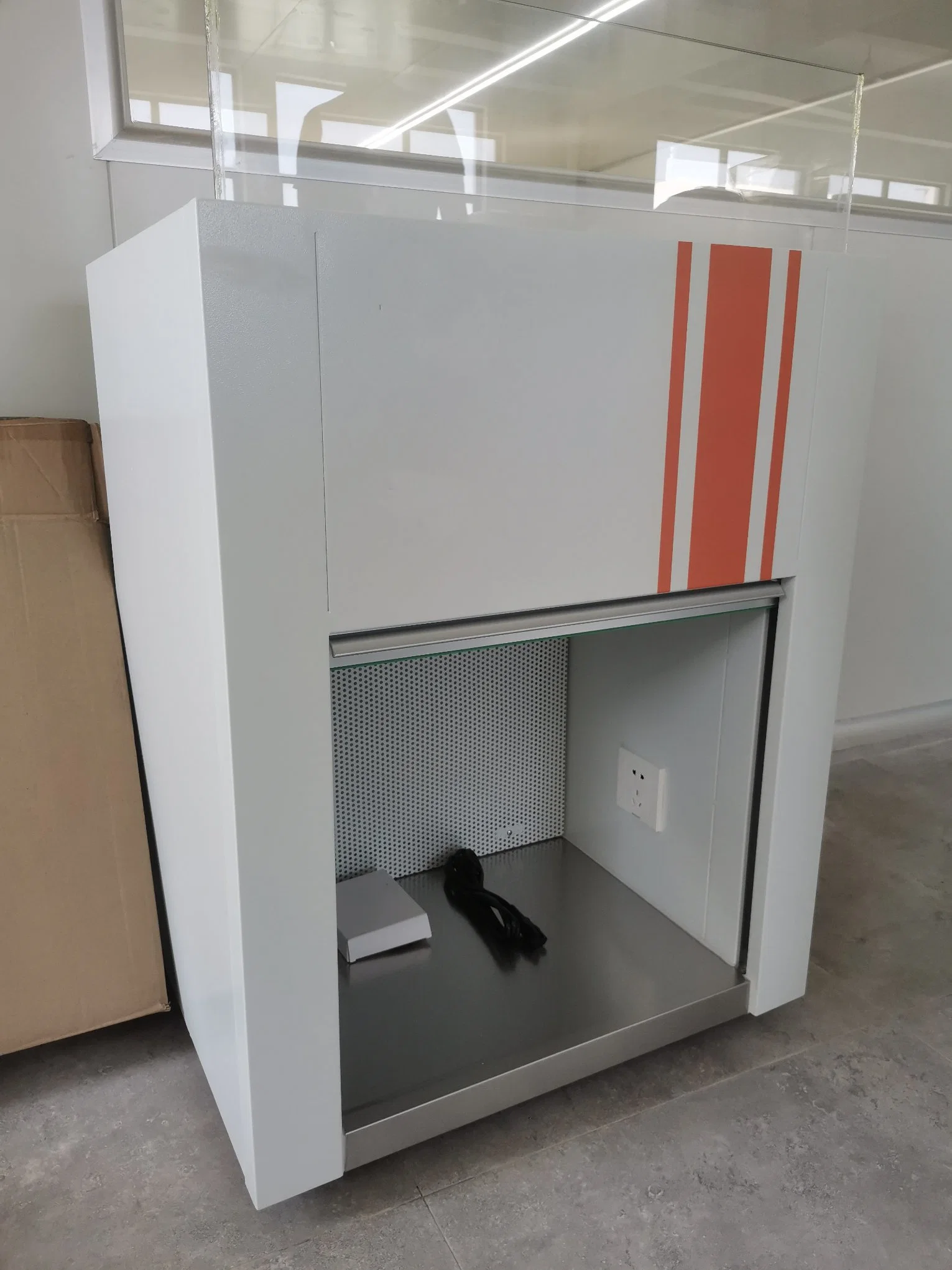 All Steel Horizontal Desktop Laminar Flow Cabinet Laboratory Furniture