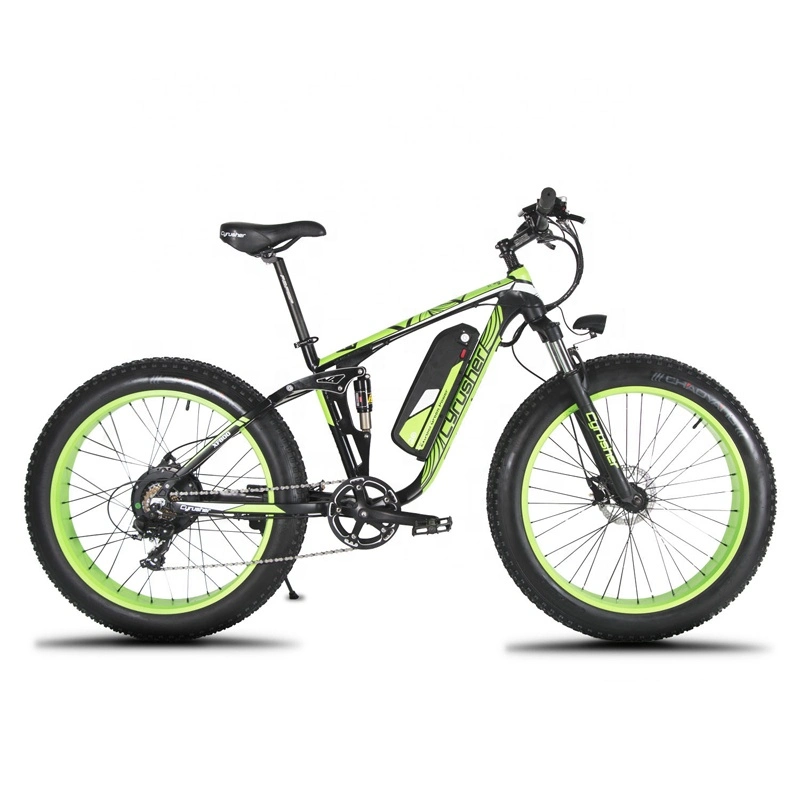 New Electric Bicycles China Direct Selling Electric Bicycles 26" Tire Snow Sand Mountain Wheels 7 21speed Helliot Bikes Fat Extreme