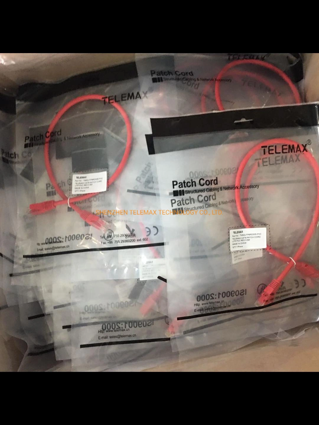 Cat5e Stranded FTP Patch Cable Molded Plugs Passed Fluke Test, Jumping Wire, Compliant with RoHS