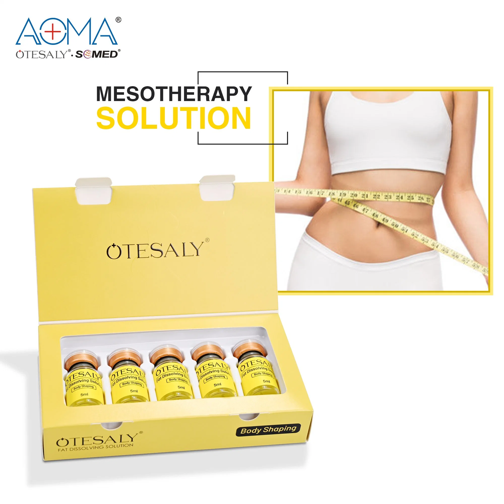 Hot Selling Safe Body Lipolysis Mesotherapy Injection Meso Lipo Serum Fat Loss Deoxycholic Acid Injection Mesotherapy Ampoules