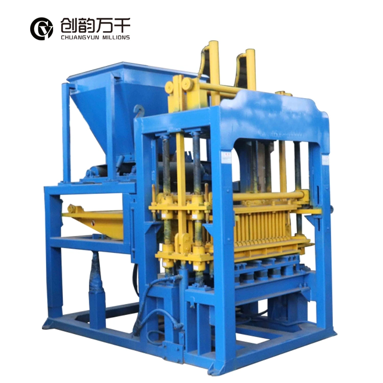 Qt4-15 Hydraulic Fully Automatic Block Making Production Line