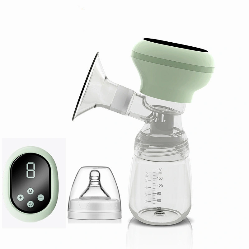 Infant Milk Massage Breast Pump Feeding Bottle Single Suction Machine Electric Breast Pump