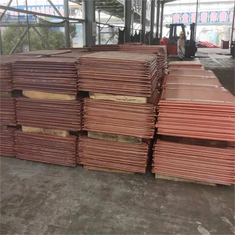 99.97% of Copper Plates, Cathode Copper and Copper Materials Are Produced and Exported to Factories in China