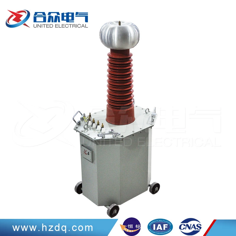 100kv 5kVA High Voltage AC Dielectric Strength Hipot Tester Electrical Oil Immerserd Hv Testing Transformer