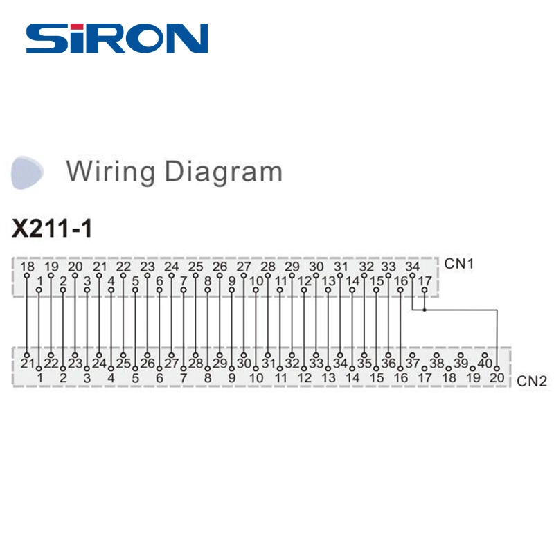 SIron X211 34P Mil Kabel 28AWG PVC-Sicherheitsisolierkabel Und Drähte für die Serie Keyence kV