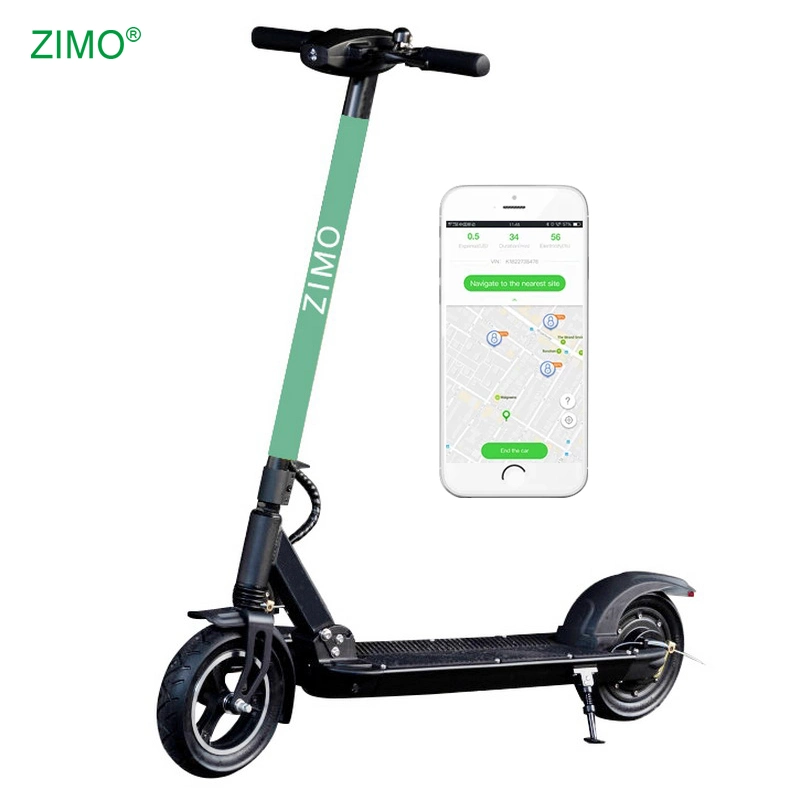 Rental 25 Km/H GPS APP E Sharing Scooter Electrical Kick Shared Scooters