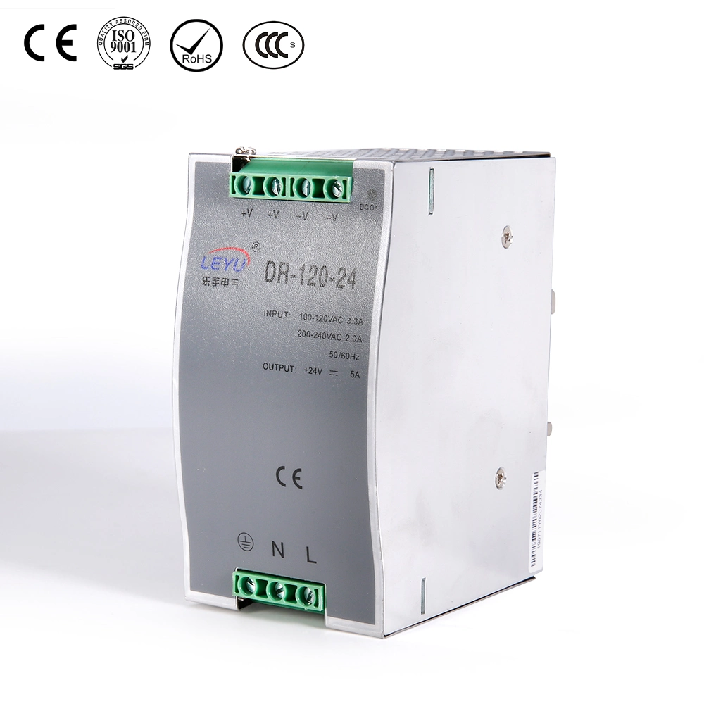 Dr-120 DIN Rail Power Supply 120W 24V Industrial Power Supply