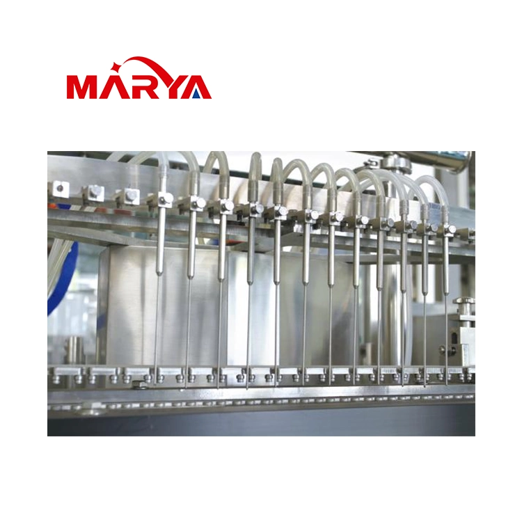 Frasco asséptico farmacêutico automático Marya Máquina de enchimento para frasco de frasco Fabricante e fornecedor da linha de vedação para enchimento de líquidos