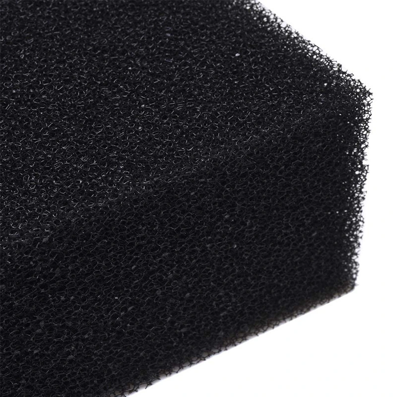 Flame Retardant Filter Cotton Filter Cotton Medium Hole Fine Hole Dust-Proof Sponge Filter Screen Air Compressor Filter Screen Material