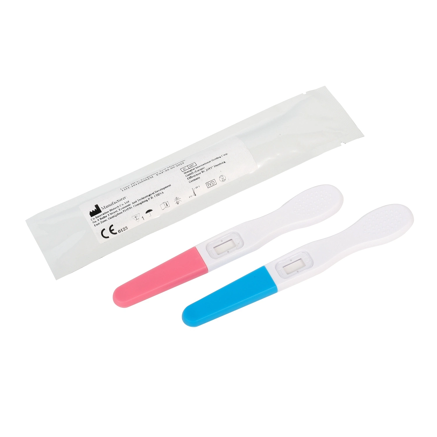 Schnelltest 5 Minuten eine Schwangerschaft Test Online Einweg Teststreifen-Kits für die HCG-Schwangerschaft