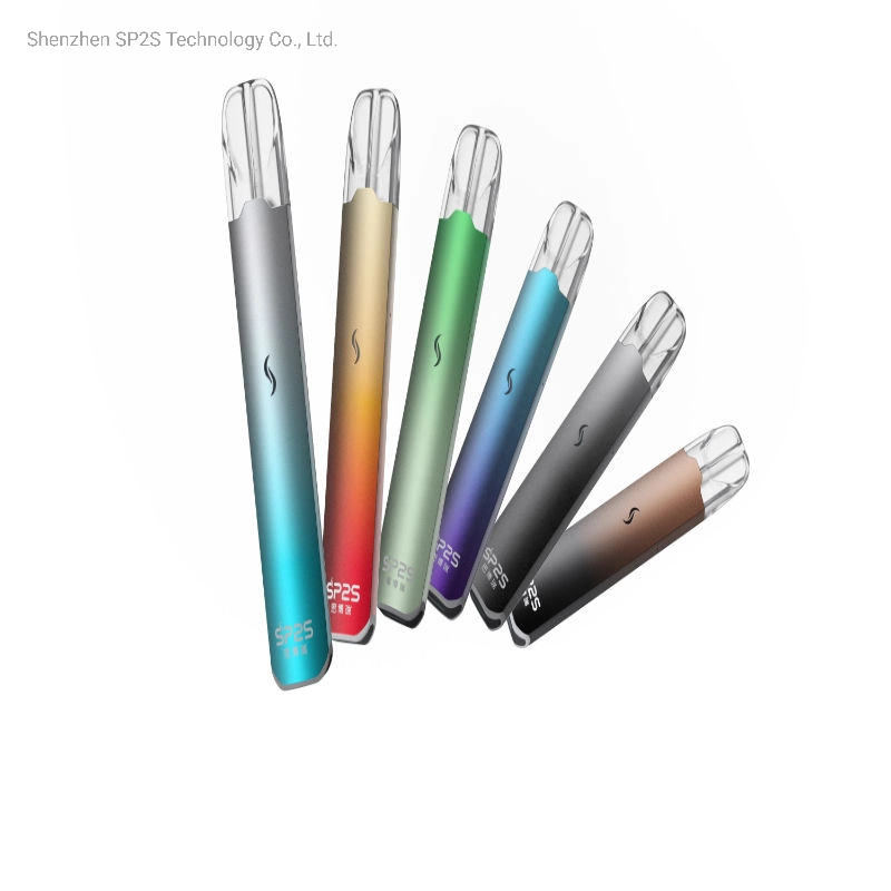 Original Vapor Non Disposable Puff Bar Vape Pen E Cigarette Customize Sp2s Star Silver Blue Atomizer Vape