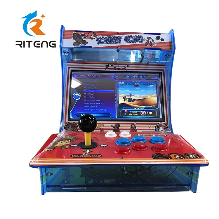 Super Mini Máquina Bartop botones Arcade Arcade Gabinete 2020 en 1 máquinas de juego Multi Joystick Juegos Arcade Juegos de Street Fighter