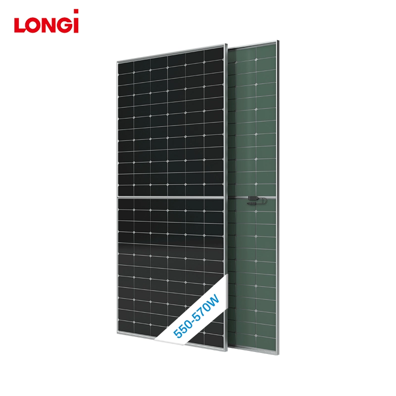 Solar Panel Carport 600W Half Cut 120 Cells High Power High Efficiency Space Saving