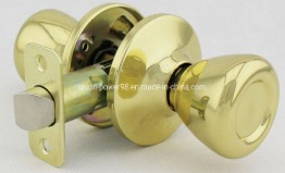 Pilished Brass Door Knob Lock Night Latch Door Handle Lockset Furniture Hardware