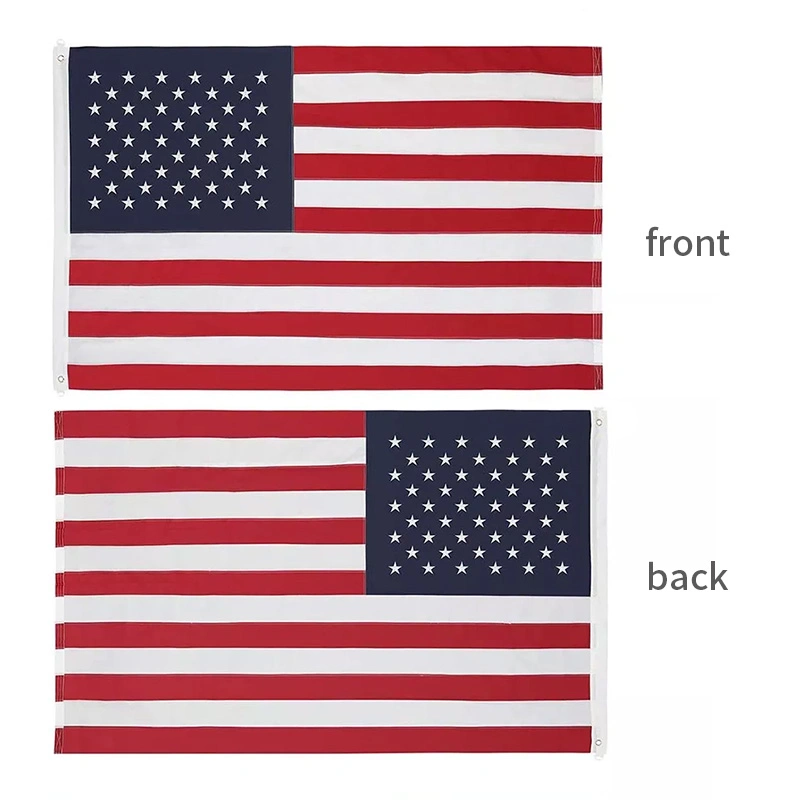 High-Quality 3*5FT Flags of All Countries Beach American Flags American Embroidery Flag USA Flags