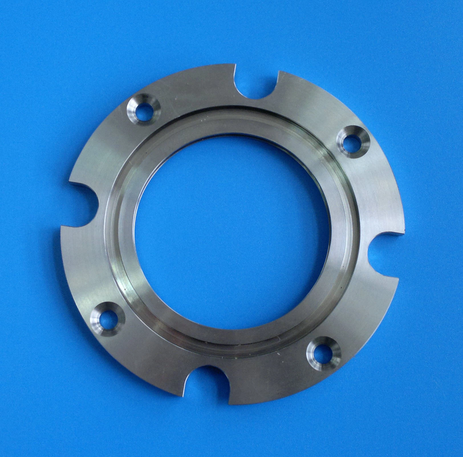 OEM stainless Steel Flange by CNC Machining Center