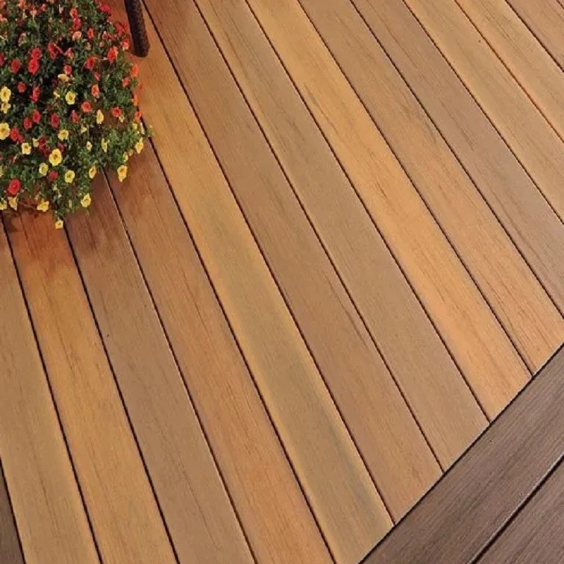 Terrasse WPC decking en plastique en bois composite Carte WPC les revêtements de sol