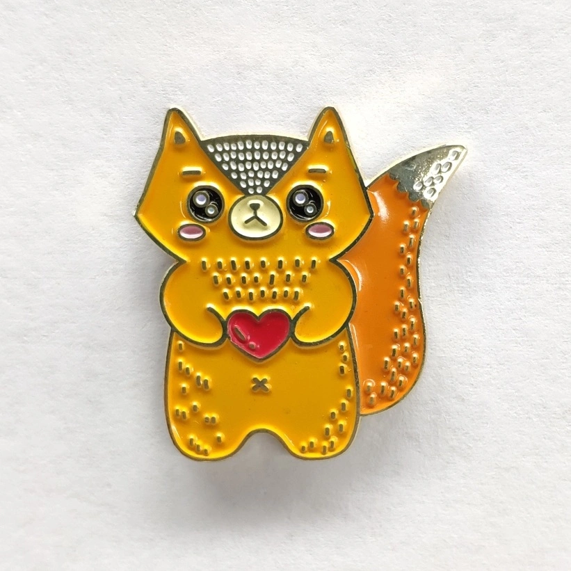 Animal Cute Mini Chick Metal Custom Hard Enamel Badge Pin