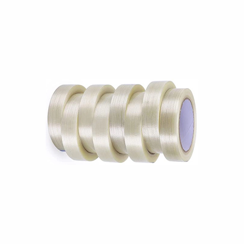 Heavy Duty Reinforced Bi-Directional Double Sided Adhesive Cross Filament Tape for Foam Sealing Strip