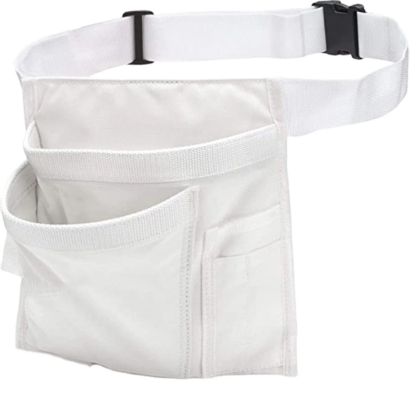 Water Proof Single Side Tool Belt & Work Apron for Painters, Carpenters Painters Pouch Durable Canvas Adjustable Belt Bag