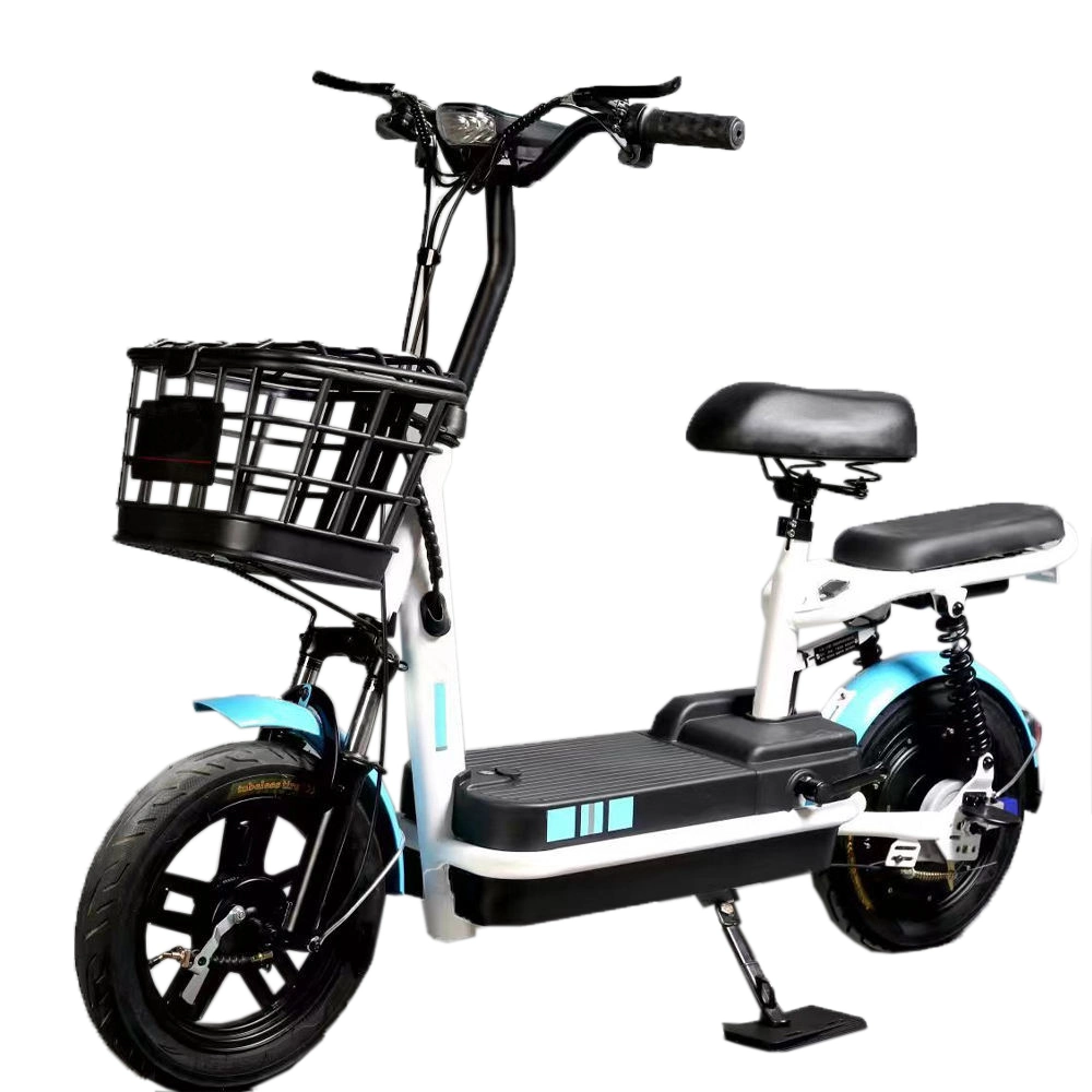 500W 48V14 Inch Electric Scooter Bike with Seat City Ebike