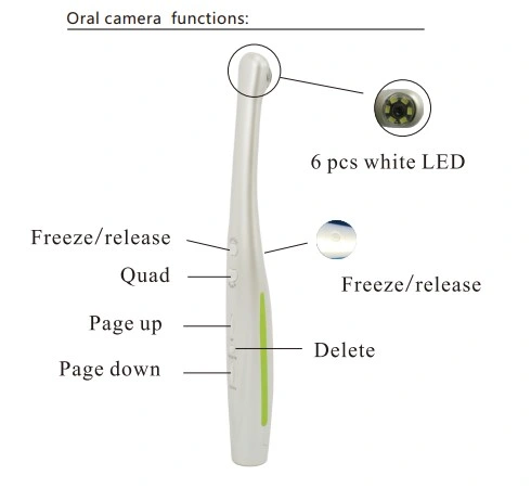 جهاز مراقبة رقمي جديد بحجم 17 بوصة Dental Intraual Camera مع زجاج مصفح