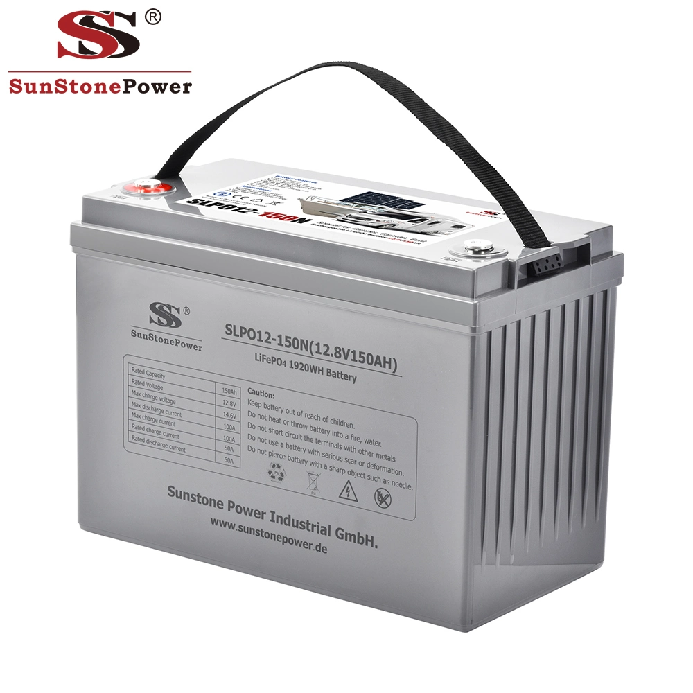 Batterie au lithium 12V200Ah avec BMS intelligent pour une sécurité et une durée de vie prolongée de la batterie solaire.