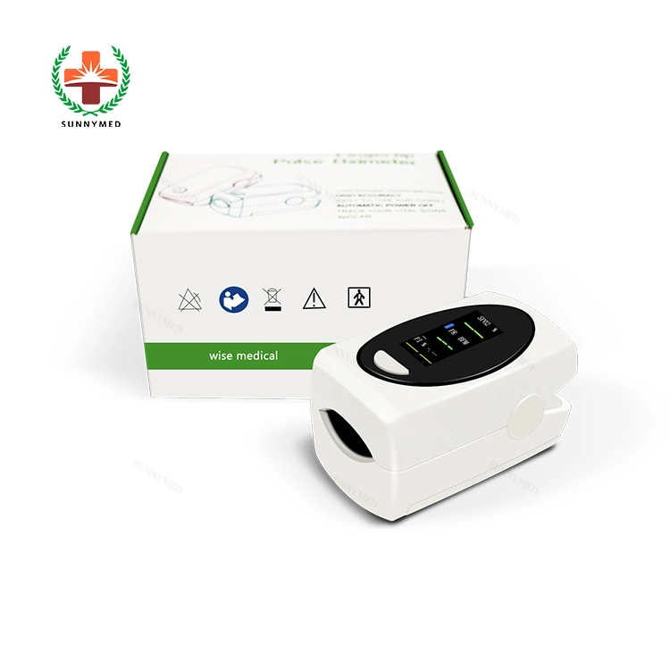 Alarm Function Portable Heart Rate SpO2 Finger Pulse Oximeter