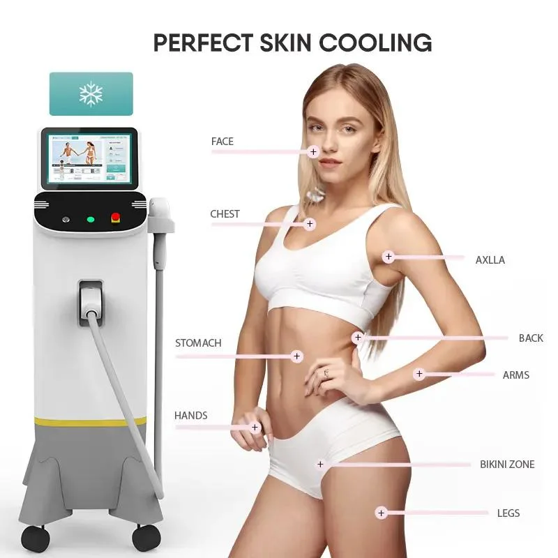 High quality/High cost performance  Medical CE Approved Triple Wavelength 755 808 1064 Diode Laser for Hair Removal 2000W Epilator Trending Products