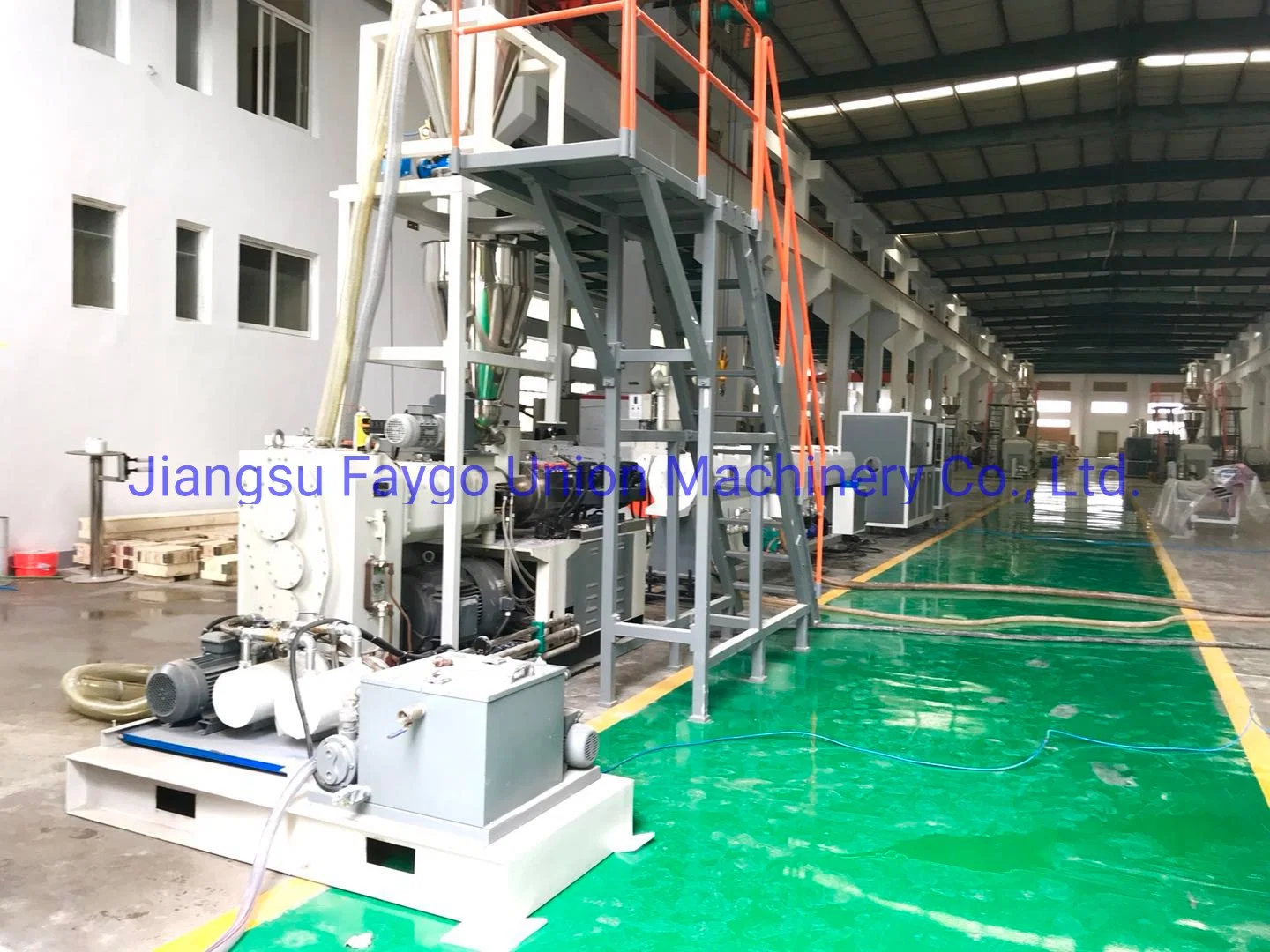 PVC Plastic Pipe Making Machinery Imported Electric System