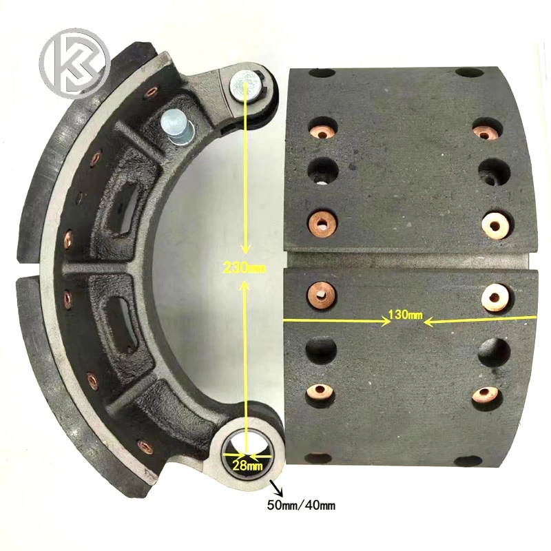 Auto Car High-End Semi-Metal Ceramic Doosan Forklift Brake Shoes A273364