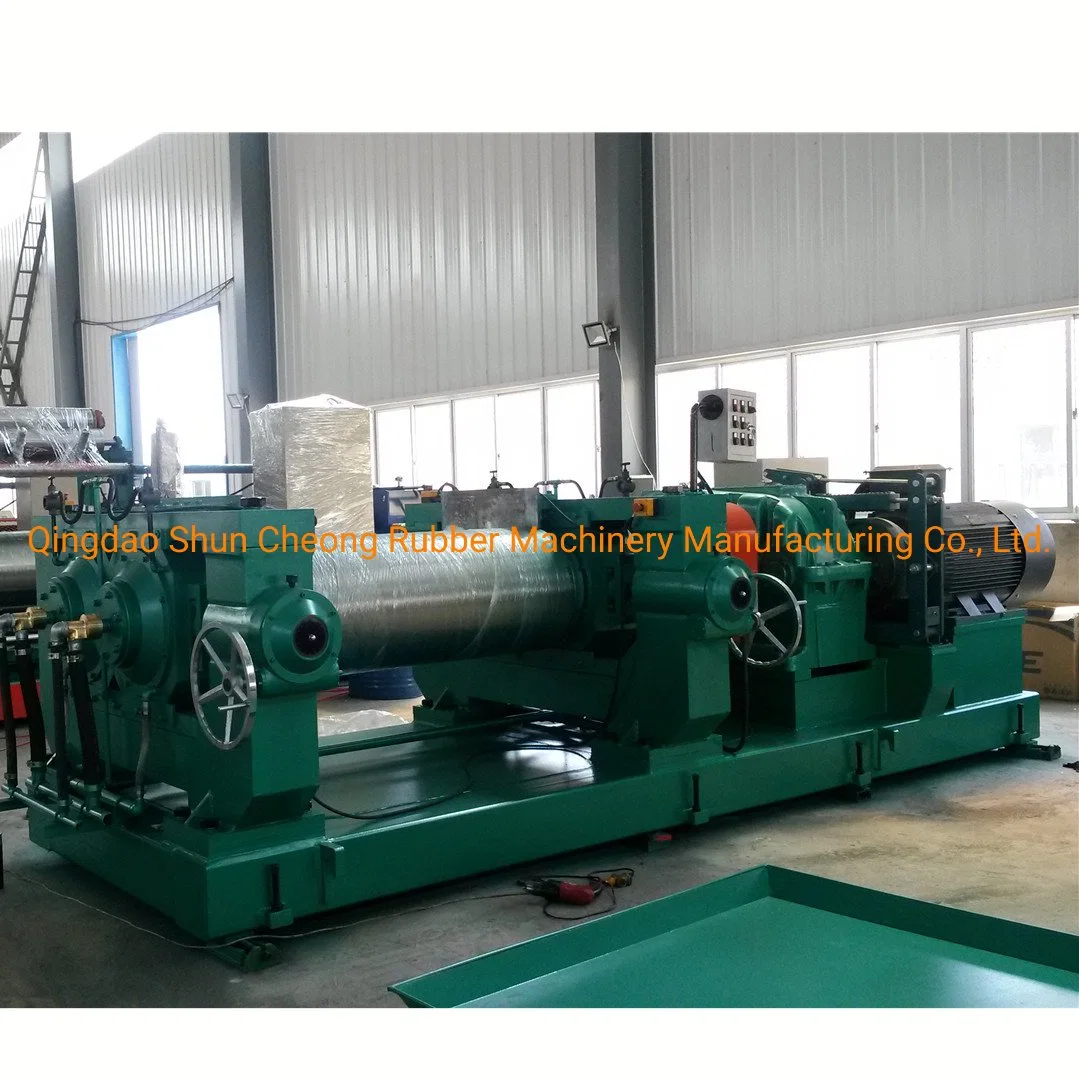 Raw Material Two Roll Rubber Open Mixing Mill