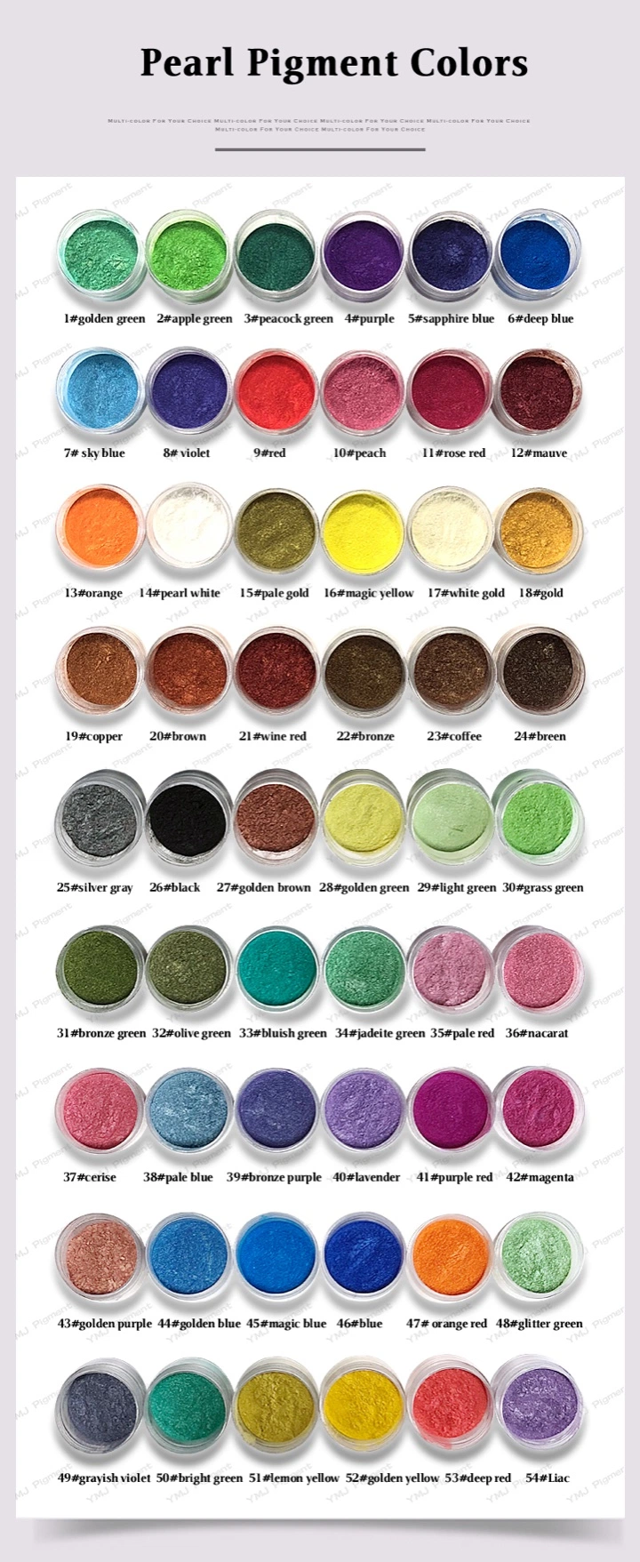 Orgânicos pigmento fluorescente em pó, resina pigmento fluorescente Cole
